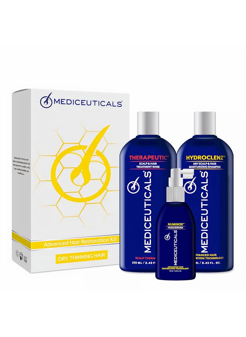 Mediceuticals Advanced Restoration Kit For Men  Dry Thinning Hair