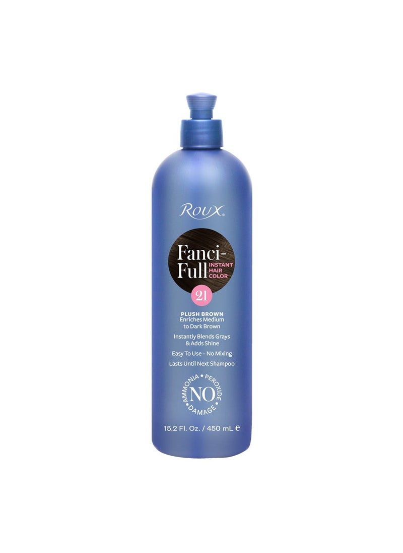 Roux FanciFull Instant Hair Color 21 Plush Brown 152 Fl Oz