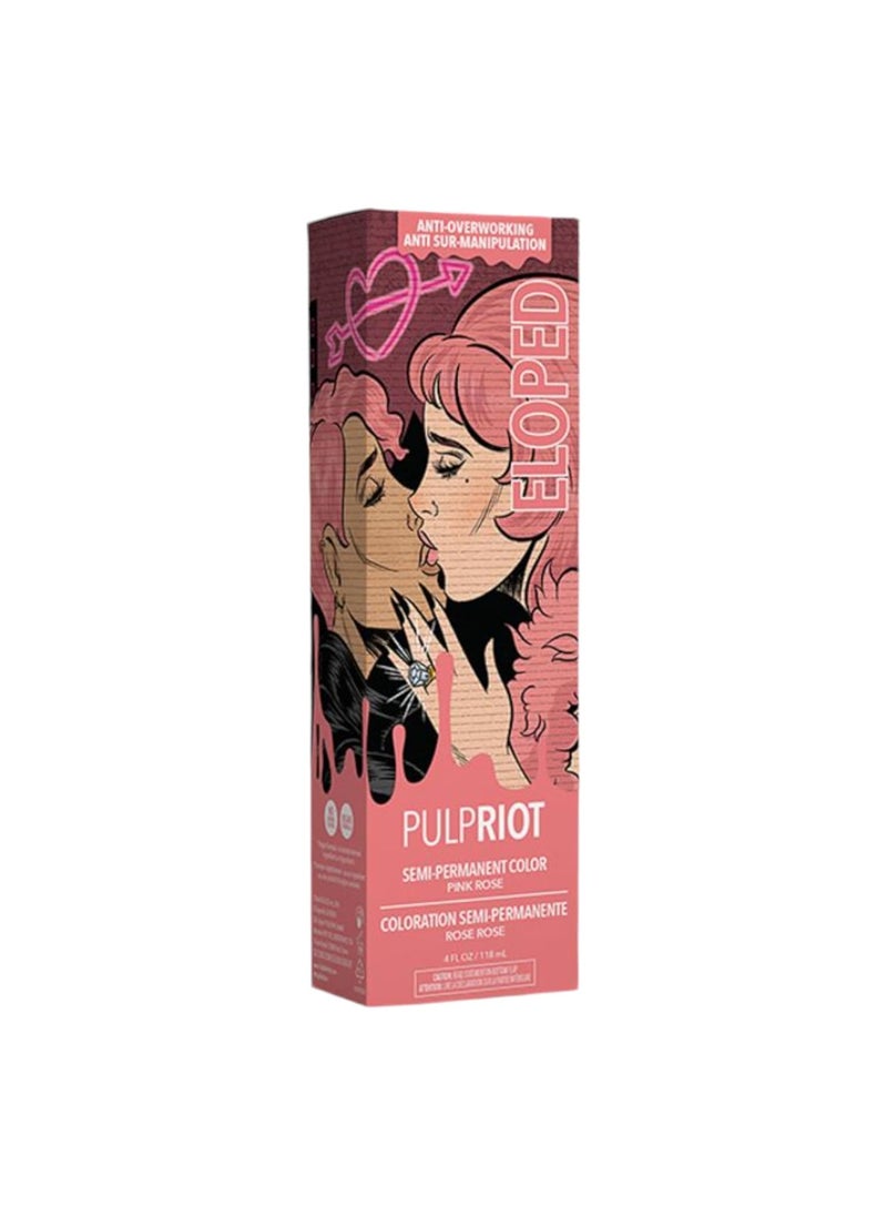 Pulp Riot  Eloped  Rose Pink SemiPermanent Color 4 fl oz