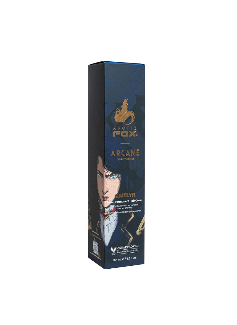 Arctic Fox x Arcane League of Legends Vegan and Cruelty Free Semi Permanent Hair Color Dye 56 Fl Oz CAITLYN