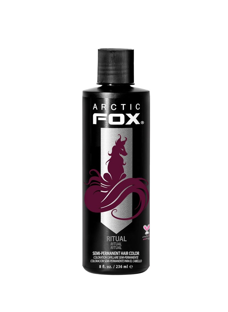 ARCTIC FOX Vegan and CrueltyFree SemiPermanent Hair Color Dye 8 Fl Oz RITUAL