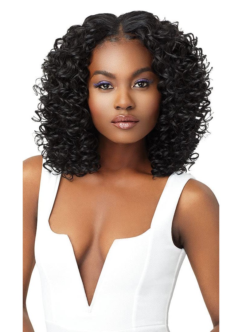 Outre Human Hair Blend Purple Pack 3PCS BOUNCE CURL LONG 1B