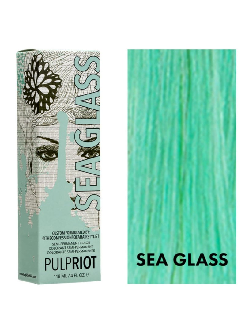 Pulp Riot SemiPermanent Hair Color 4oz Seaglass