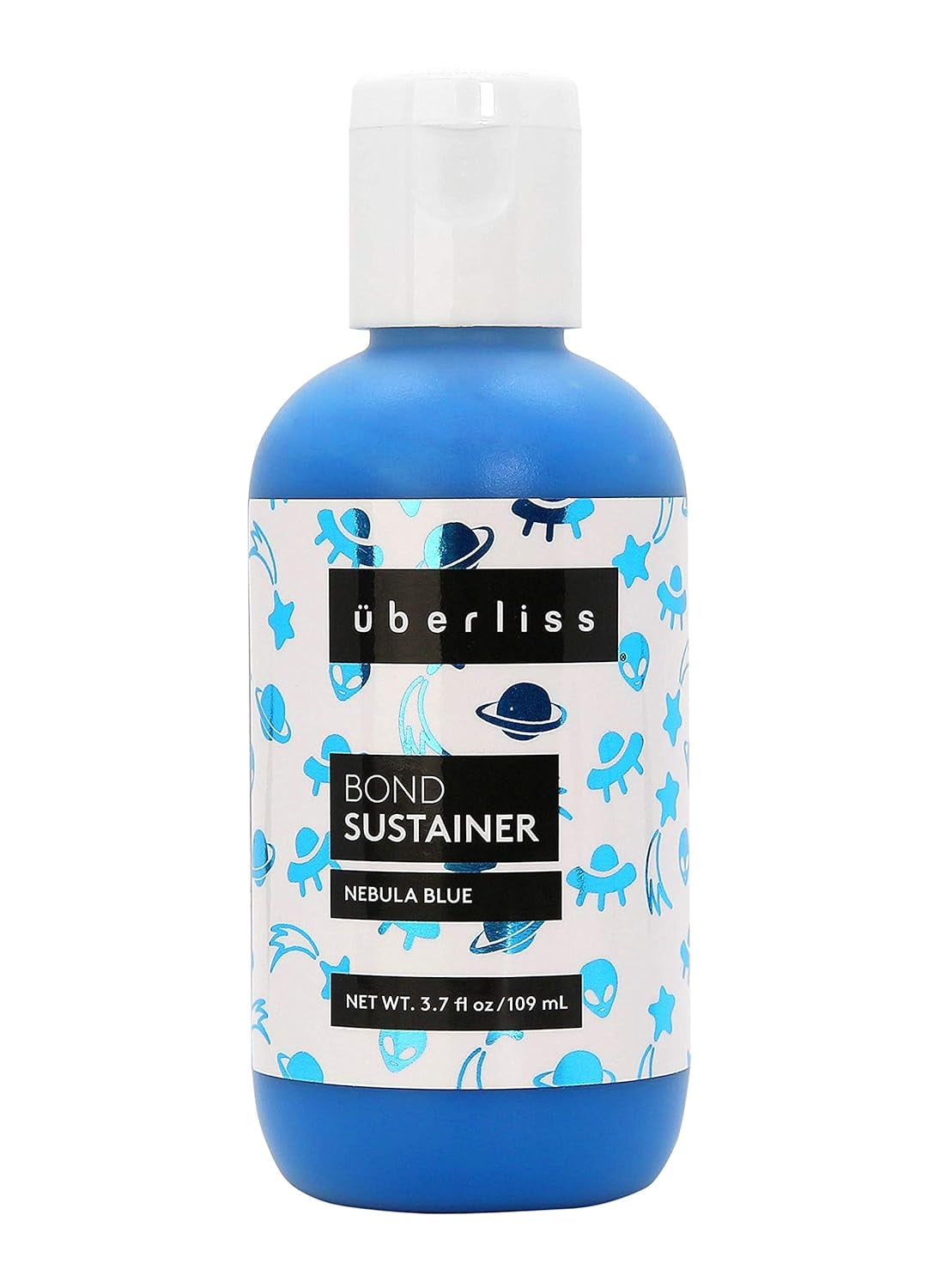Bond Sustainer Color Neon Nebula Blue 37oz Bond  Semi Permanent Direct Dye  Color Depositing Mask  Rebuild Broken Bonds  For Healthy Hair