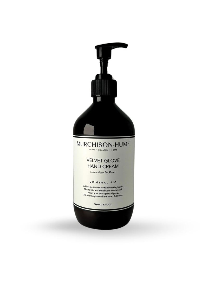 MurchisonHume Velvet Glove Hand Cream with nourishing Fruit Extracts and Plant Seed Oils for lasting 24hour protection against dryness nongreasy Original Fig
