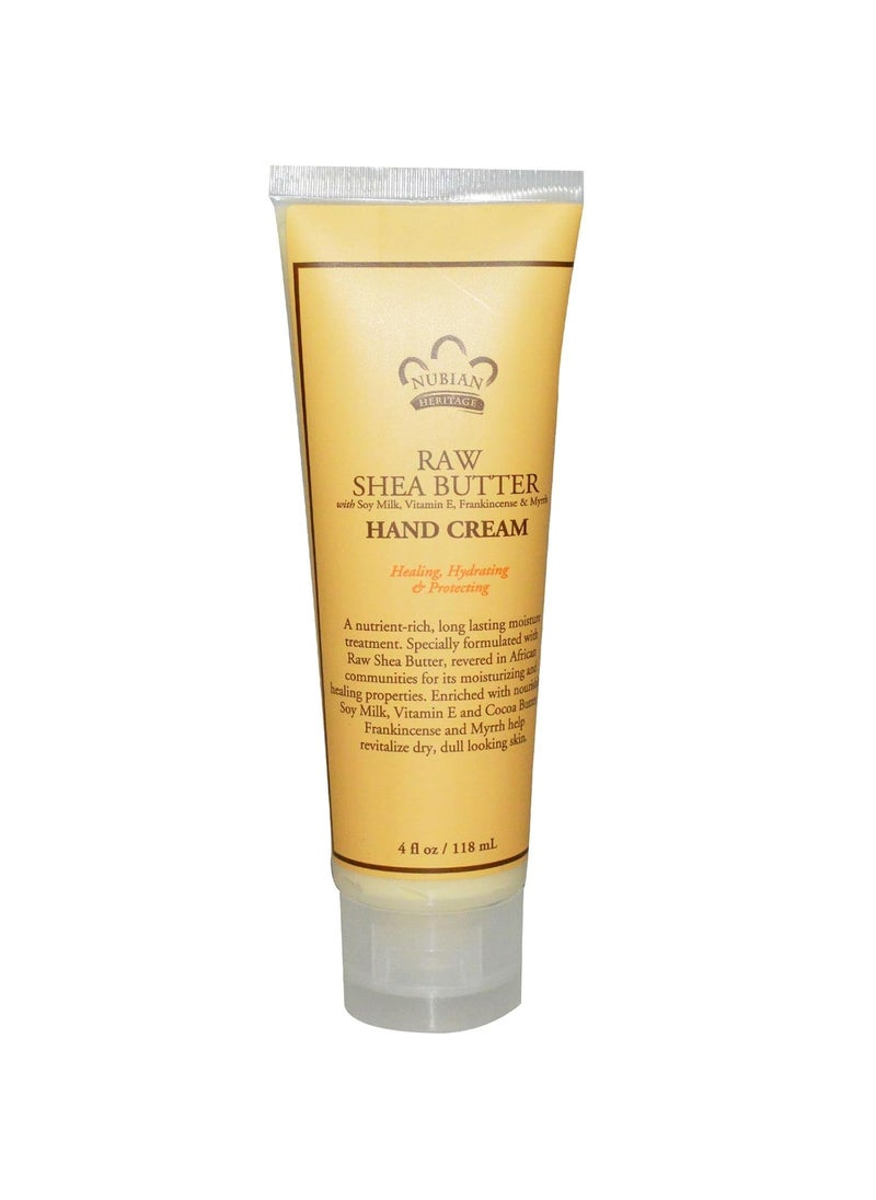 Nubian Heritage Raw Shea Butter Hand Cream 4 oz 3 pack