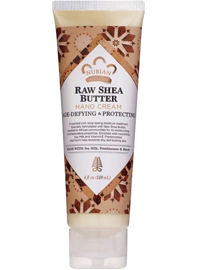 Nubian Heritage Hand CrmRaw Shea  Myrhh 4oz 2pk