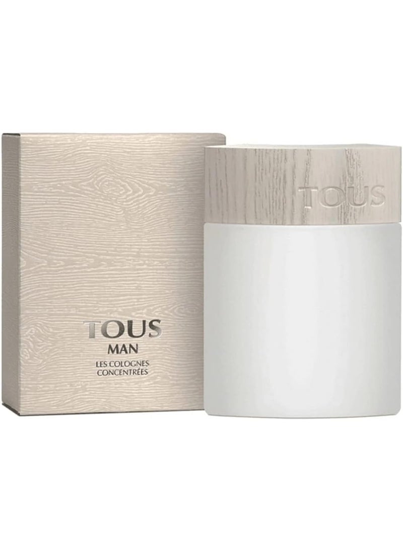 TOUS Mans Les Colognes Concenters clear 34 Ounce