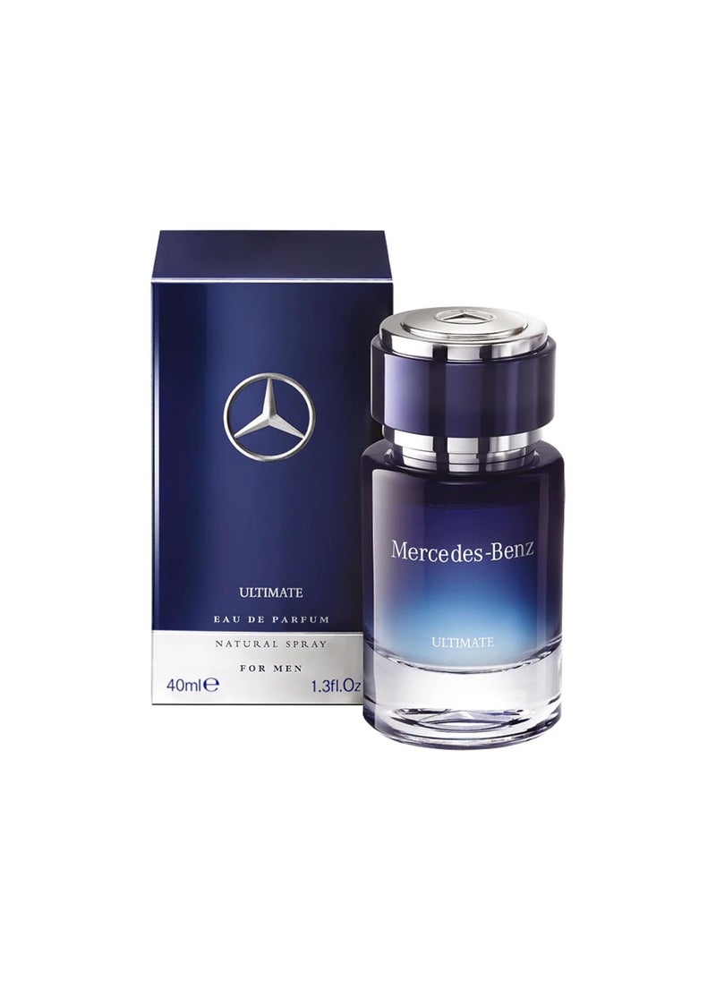 MercedesBenz for Men Ultimate  Eau de Parfum  Long Lasting Cologne for Men  Amber and Patchouli Cologne  Travel Size Perfume  13 oz EDP