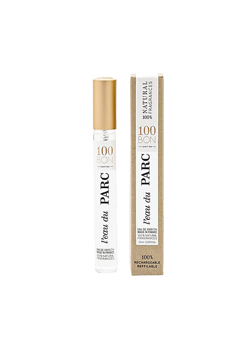 100BON LEau Du Parc Fresh  Energetic Organic Fragrance for Women  Men Sweet Citrus with Bergamot Lemon Orange Blossom  Patchouli  100 Natural Spray 05 Fl Oz