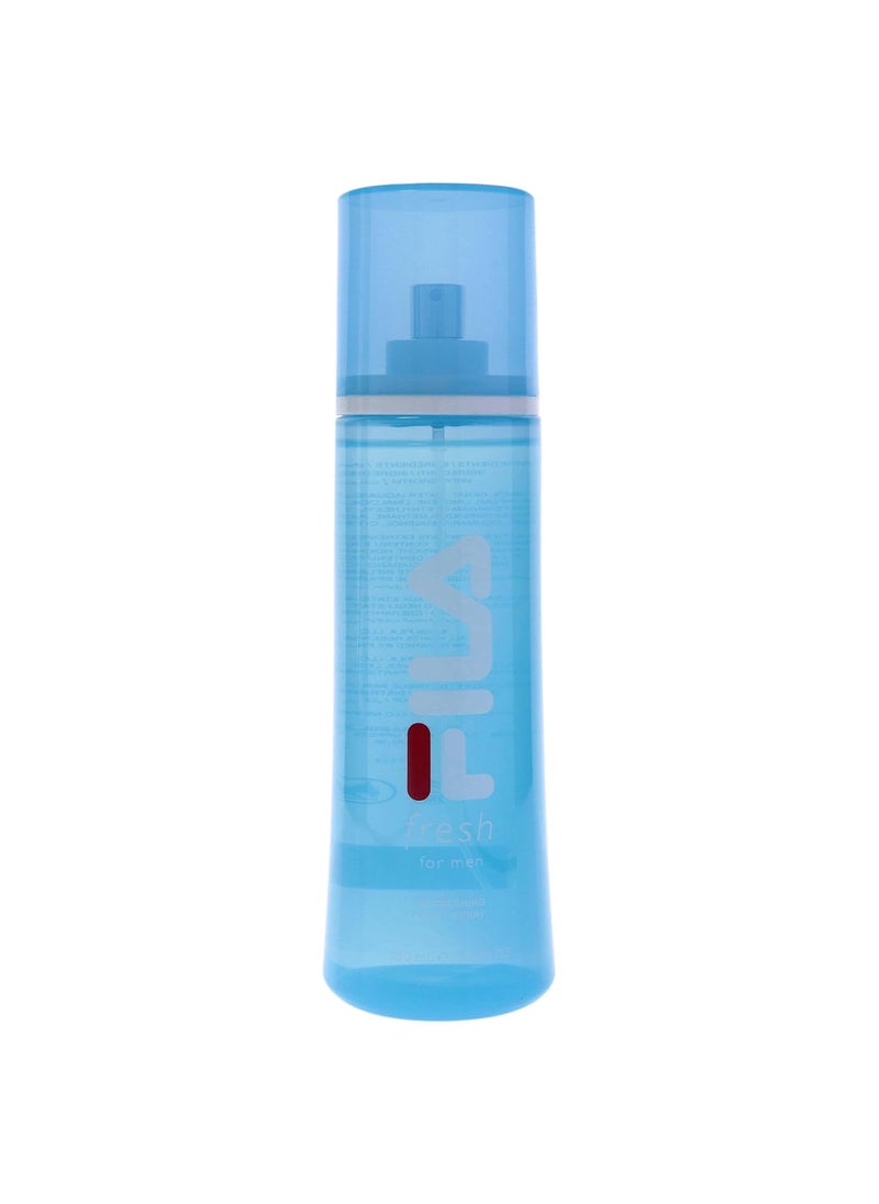 Fila Fresh for Men  Cool Clean Refreshing Legendary  A Modern Classic Fragrance For Men  Extra Strength Long Lasting Scent Payoff  Trendy Streamlined Portable Blue Bottle Design  84 Oz