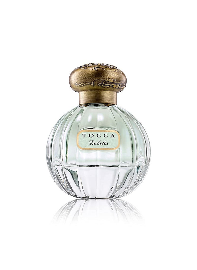 Tocca Giulietta Womens Perfume 17oz 50 ml Fresh Floral Pink Tulips Green Apple Vanilla Orchid Fragrance HandFinished Bottle