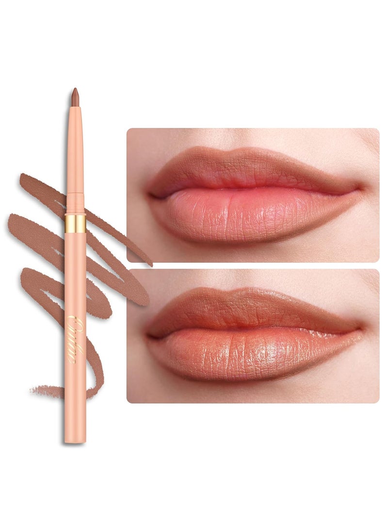 Oulac Waterproof Lipliner Pencil  Smooth and Creamy Retractable Lip Makeup for Precision Application Vegan  CrueltyFree LL02 Tempting Taupe