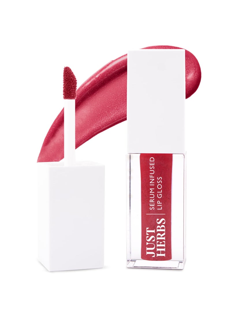 Serum Infused Lip Gloss for Women Lightweight NonSticky High Glossy Moisturizing and Hydrating Lip Gloss 3 ml