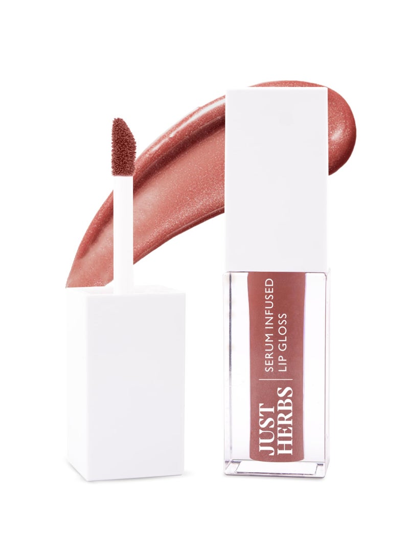 Serum Infused Lip Gloss for Women Lightweight NonSticky High Glossy Moisturizing and Hydrating Lip Gloss 3 ml