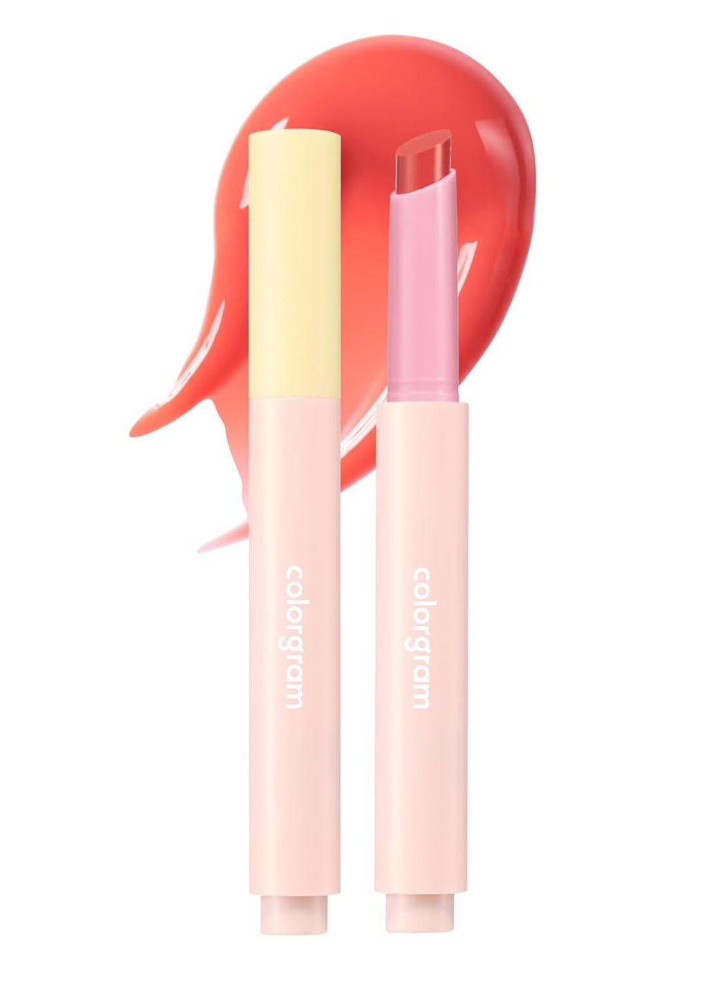 COLORGRAM Fruity Glass Stick 02 DARLING PAPAYA  LongLasting Juicy Lip Tint with Radiant Glossy Finish  Melting Syrupy Texture for Vibrant Hydrated Lips  NonSticky Shine