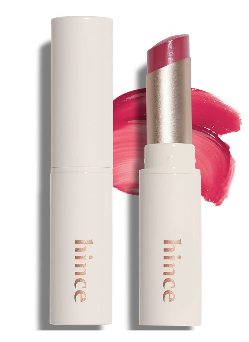 HINCE Mood Enhancer Lip Glow Moisturizing Lip Balm with Shea Butter  Sweet Almond NonSticky and Longlasting Tinted Lip Tint with Buttery Balm Texture for Neutral Color 02oz 1 LET ME DEW 06