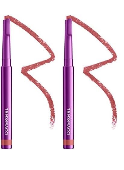 COVERGIRL Simply Ageless Lip Flip Liner Elegant Nude Pack of 2