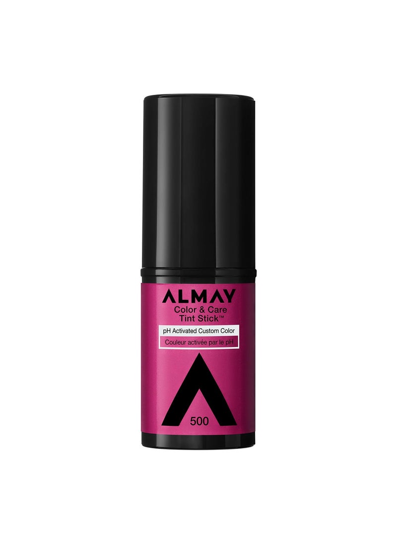 Almay Lip and Cheek Tint Color  Care Tint Stick MultiUse Moisturizing Blush and Lip Color Dewy Finish 500 Berry Flush 025 oz