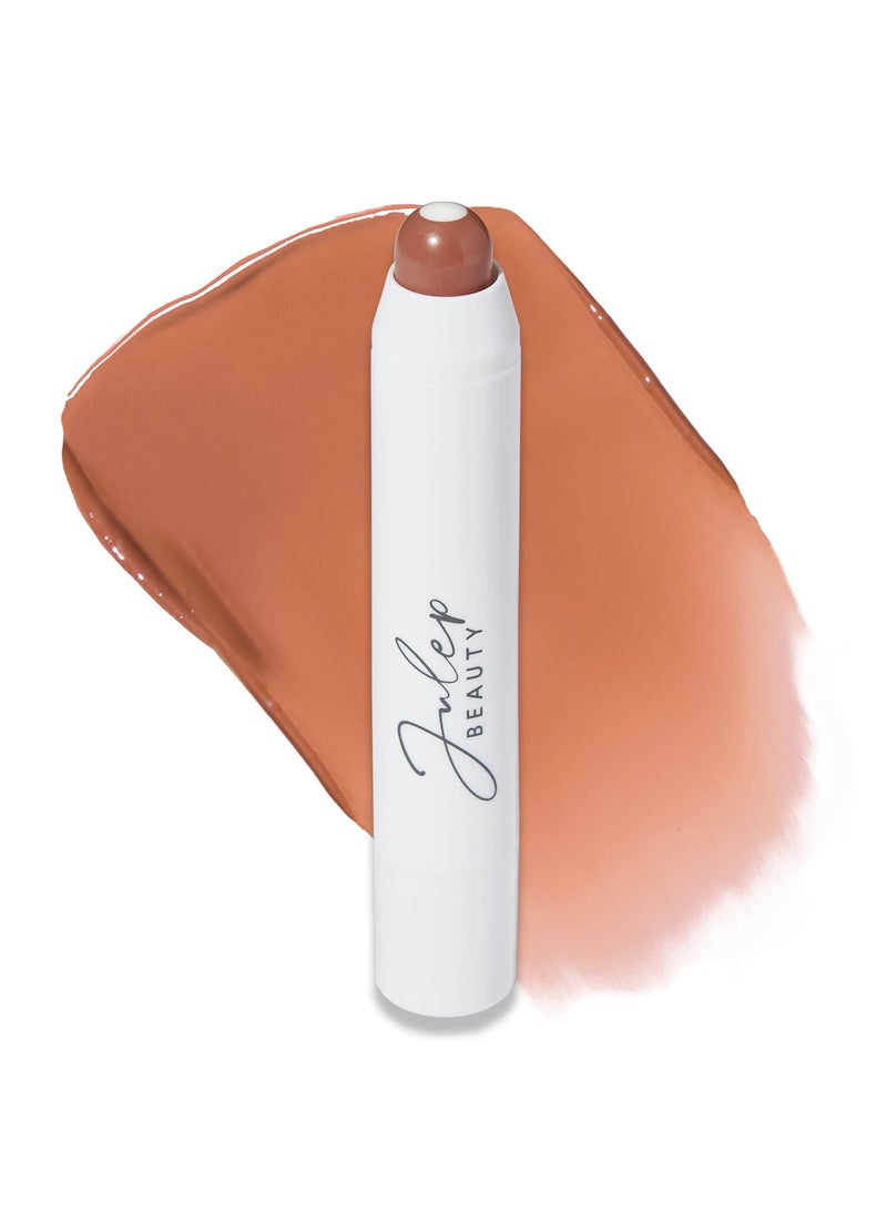 Julep Its Balm Tint of Color Lip Balm  Rosewood Nude  Hydrating Lip Color with Vitamin E Core  Natural Gloss Finish  Vegan  CrueltyFree