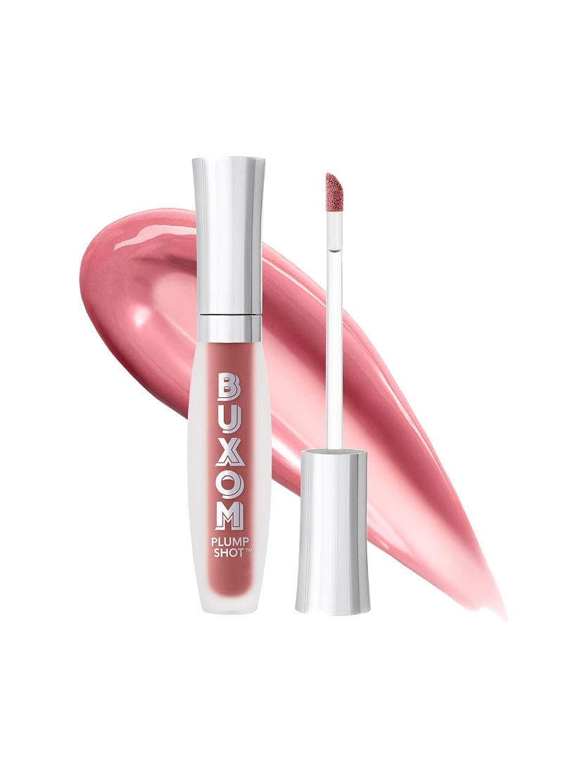 Buxom Plump Shot CollagenInfused Lip Serum Lip Plumping Gloss Formulated with Collagen Peptides Hyaluronic Acid Avocado  Jojoba Oil