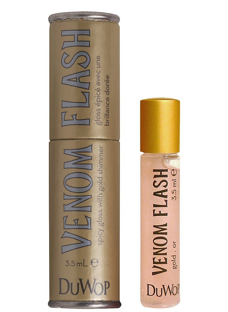 Lip Venom Lip Plumping Balm  Flash Warm Gold
