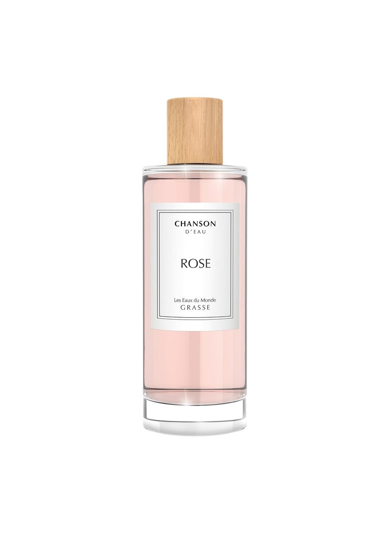 Chanson Rose Eau de Toilette 34 fl oz Pack of 1 Notes of Lychee Rose and Oak Moss Womens Fragrance Long Lasting Everyday Fragrance Travel Size