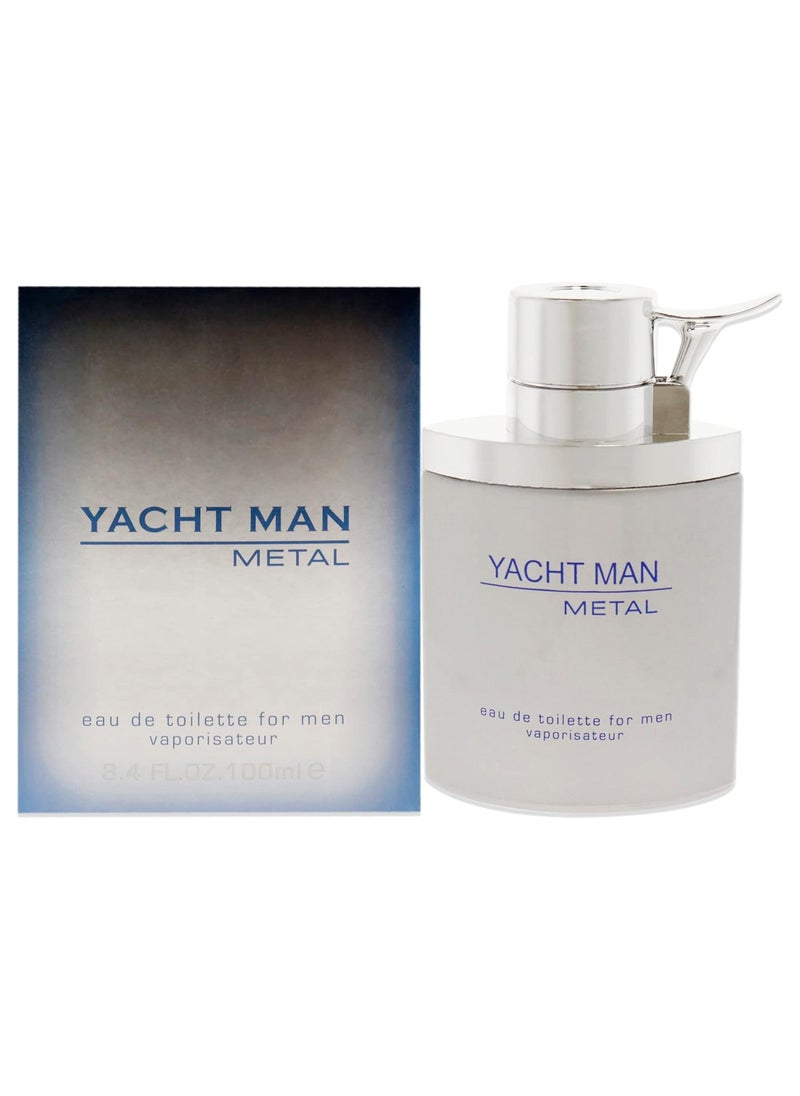 Myrurgia Yacht Man Metal toilette Spray for Men 340Ounce