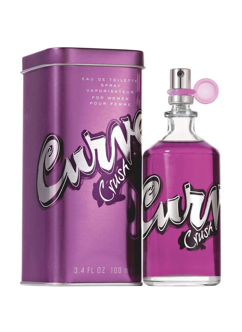 Liz Claiborne Curve Crush Eau de Toilette Spray for Women 34 Ounce Pack of 2
