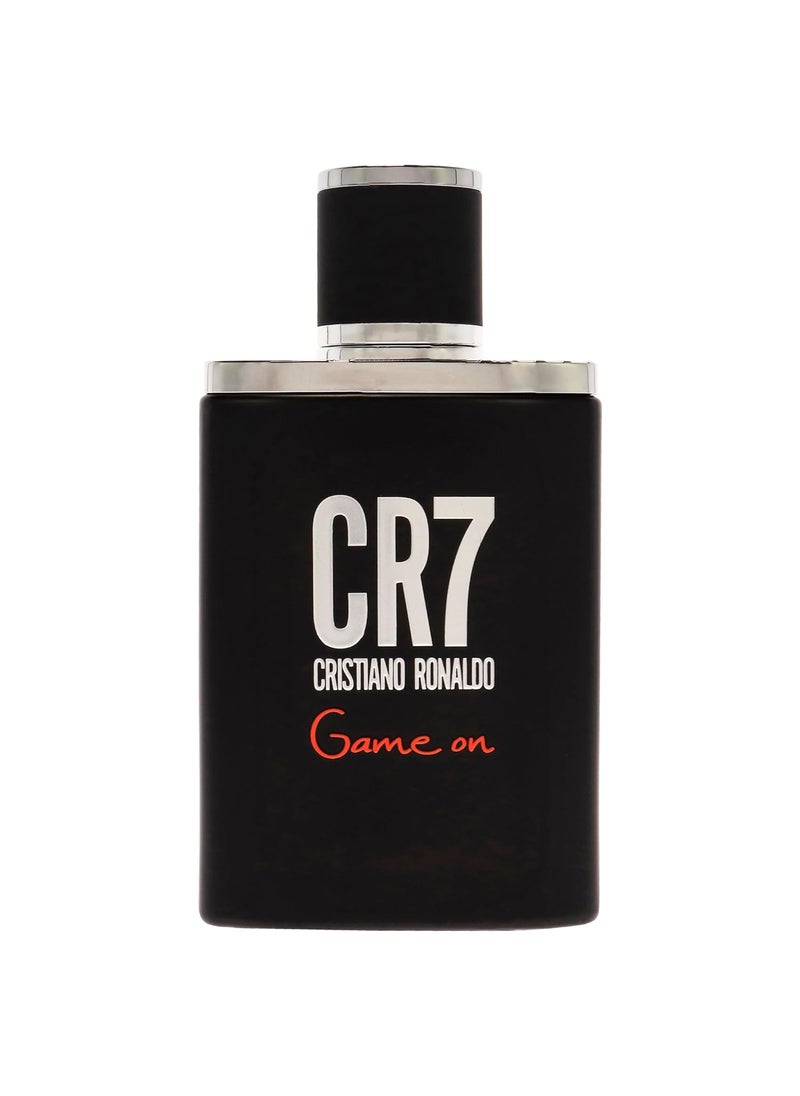 CR7 Cristiano Ronaldo Game On  Eau De Toilette Cologne Scent for Men  Papaya Ice Cedar and Cashmere Wood  Original Mens Fragrance Collection  1 oz