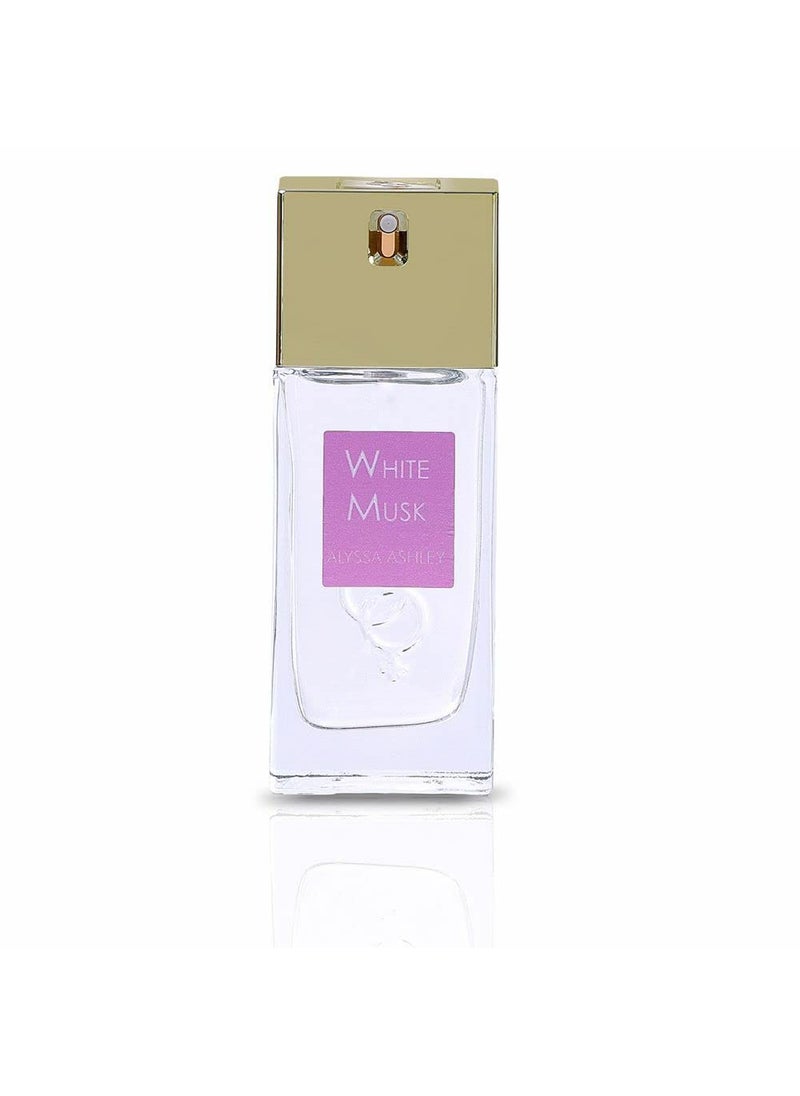 Alyssa Ashley White Musk  Luxurious Perfumes for Women with Sicilian Bergamot and Ylang Ylang  Long Lasting Women Perfume  1 oz EDP Spray