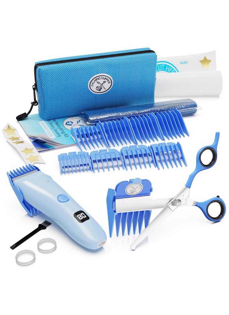 Haircut Hero Sensory Development Program with Baby Electric Clippers Step by Step to Peace at The Barber Shop