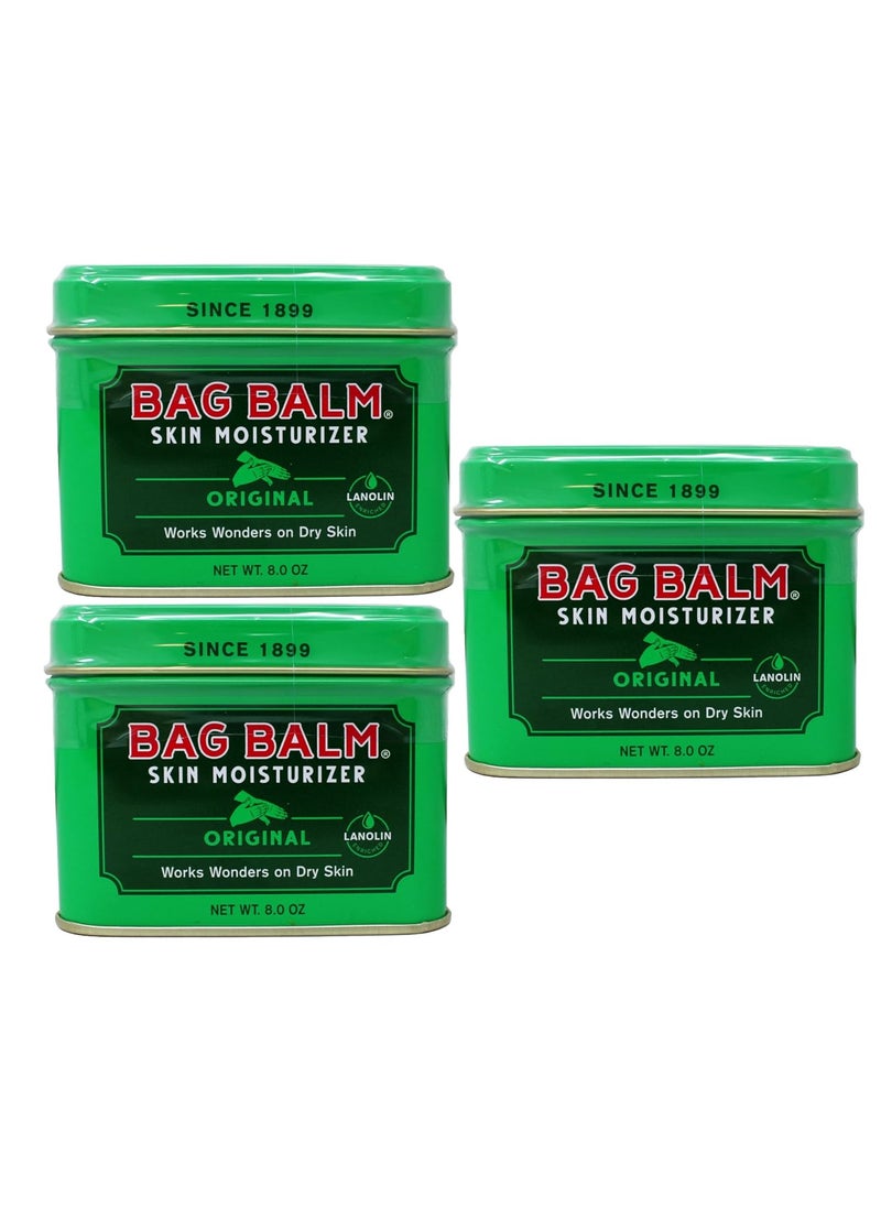 Bag Balm  8 Ounce Tins  3 Pack