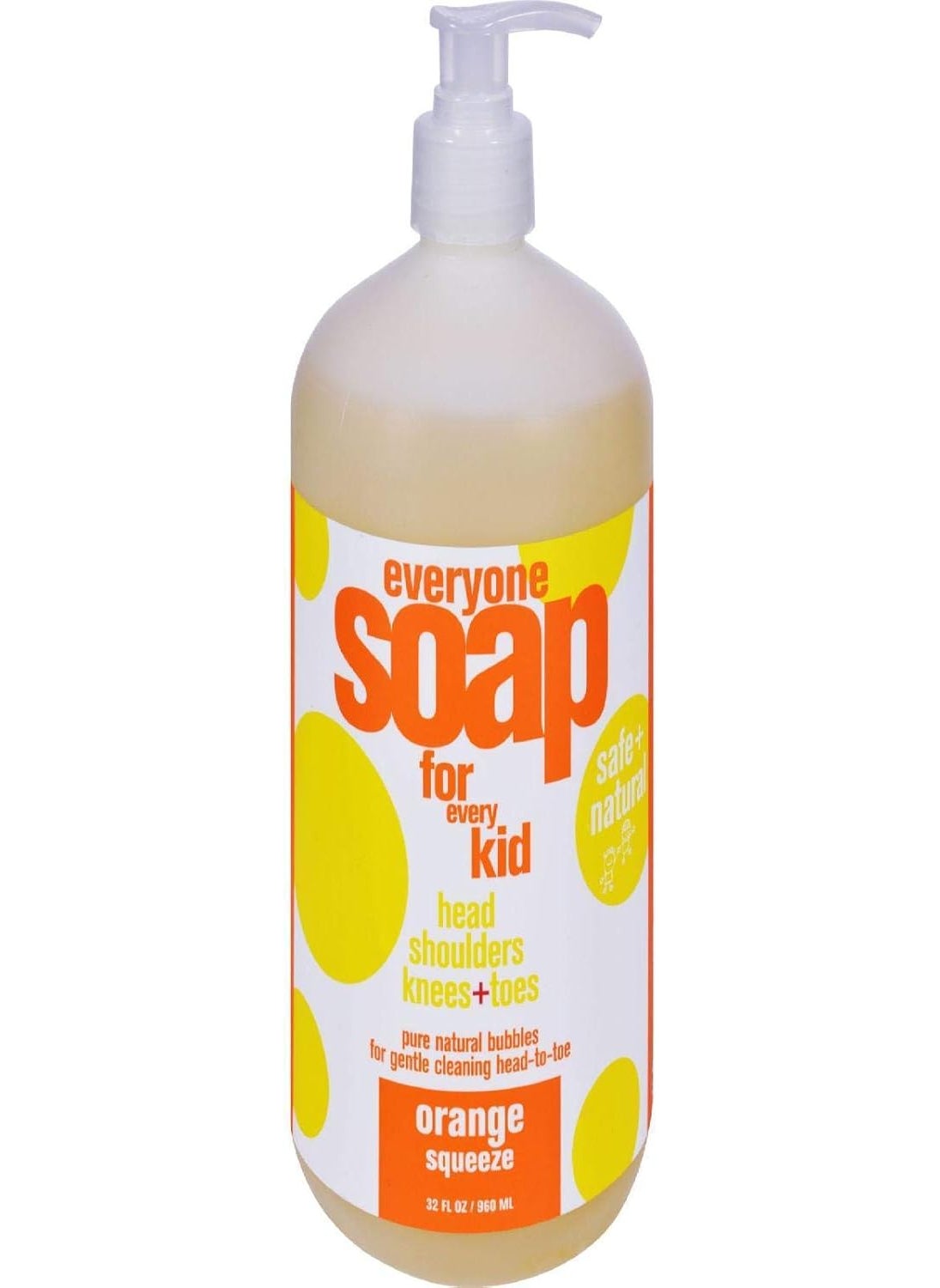 EO Essential Oil Products Everyone Soap for Every Kid Orange Squeeze  32 fl oz