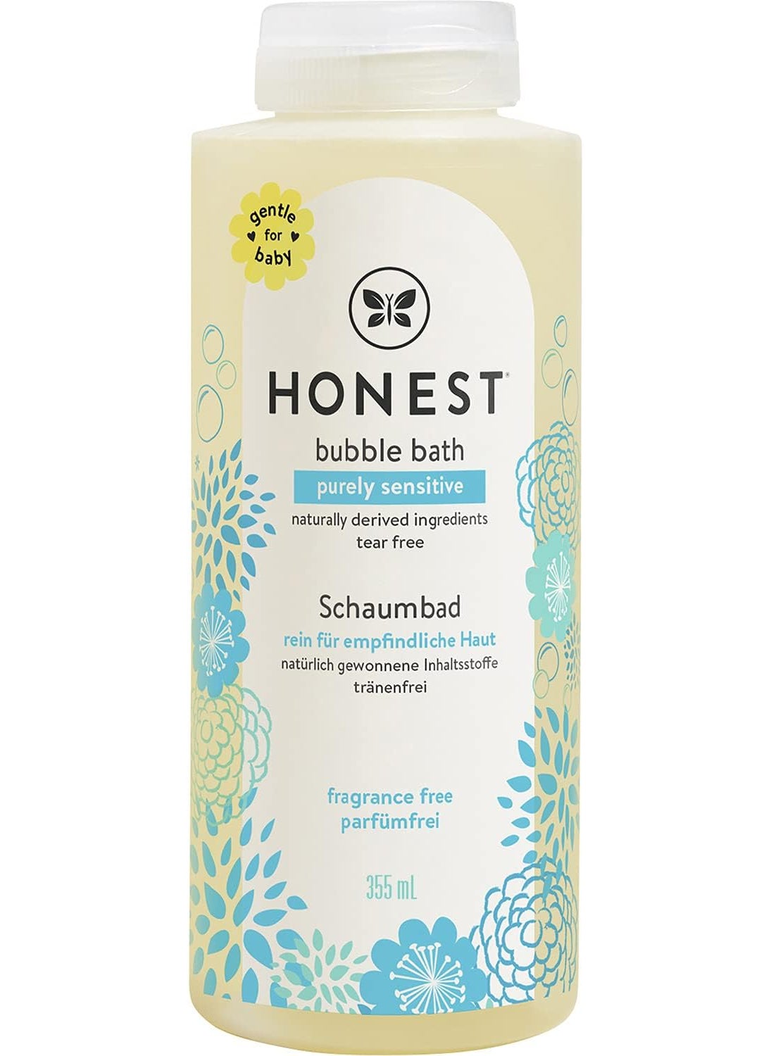 The Honest Company Purely Simple Bubble Bath Fragrance Free