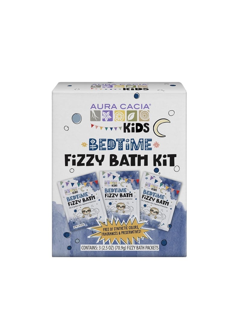 Aura Cacia Kids Bedtime Fizzy Bath Kit