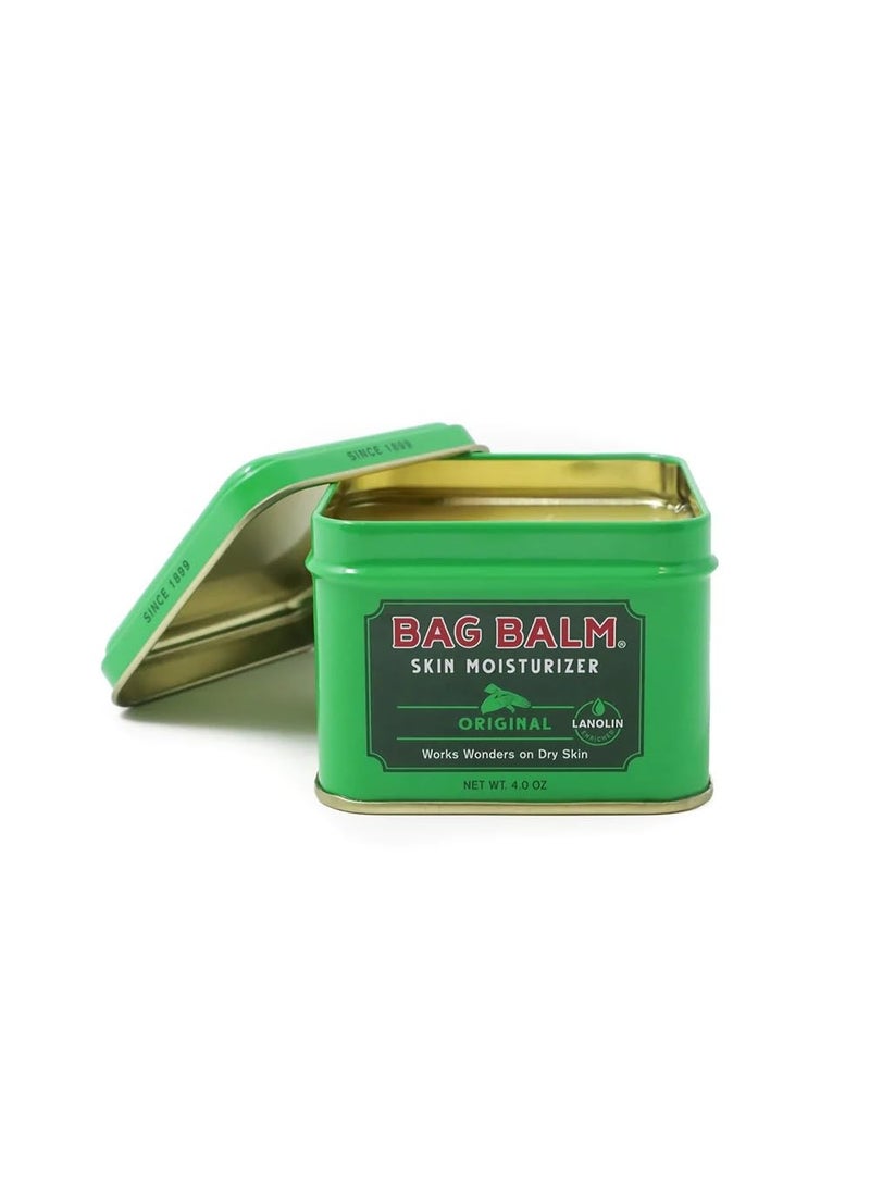 Bag Balm Vermonts Original Moisturizing for Dry Skin Chapped Lips Cracked Heels Dog Paw Pads  More 118 ml 4 oz Tin 1