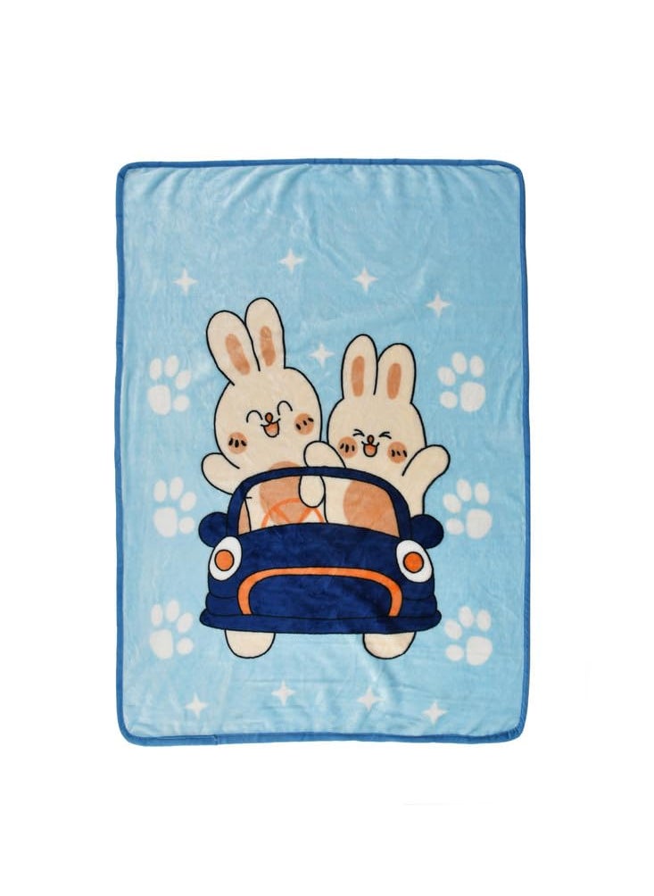 Florida All Season AC Baby Blanket Swaddler Wrapper Flannel Soft and Comfortable for New Born Babies with Adorable Prints and Designs