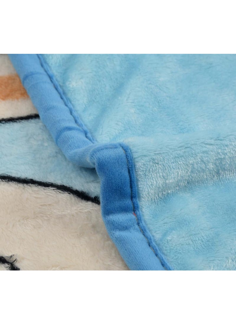 Florida All Season AC Baby Blanket Swaddler Wrapper Flannel Soft and Comfortable for New Born Babies with Adorable Prints and Designs