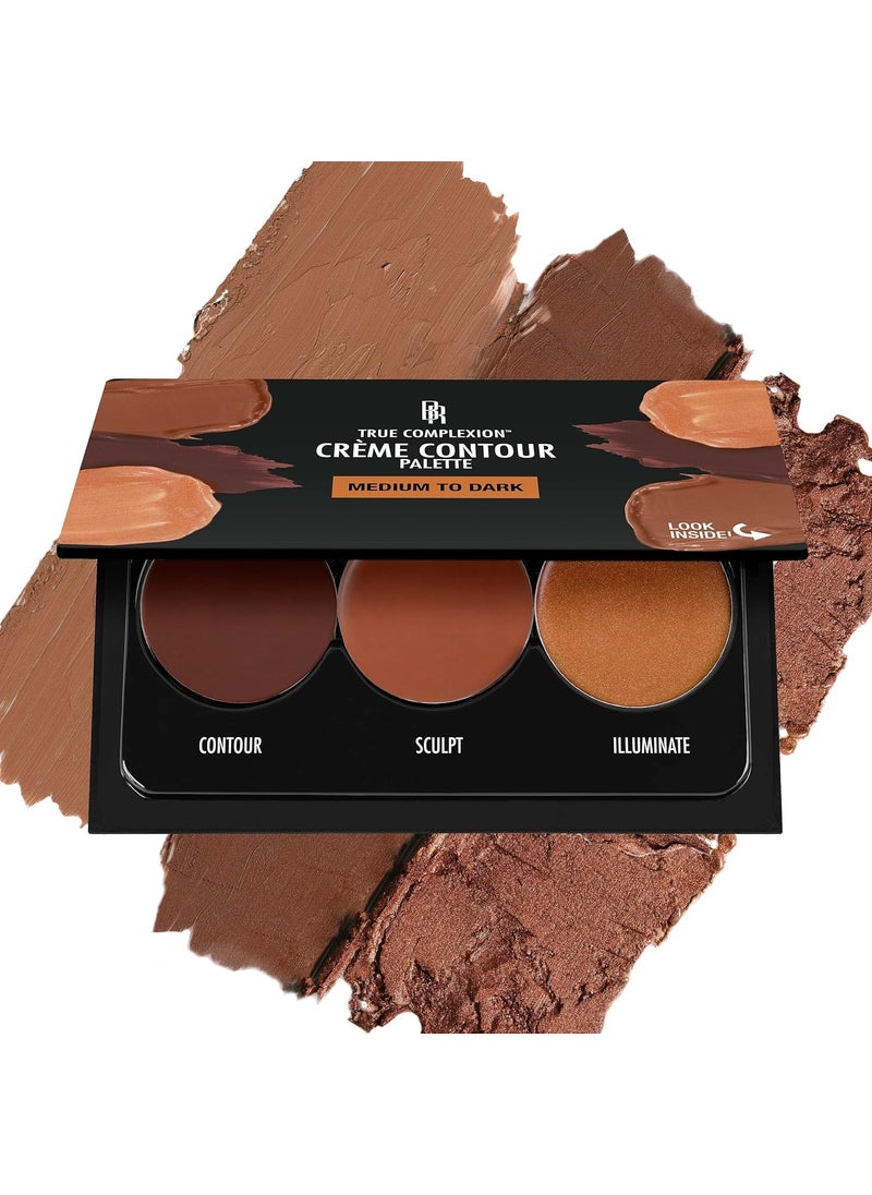 Black Radiance True Complexion Creme Contour Palette Medium to Dark 75 Gram