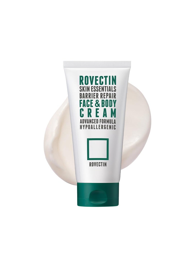 ROVECTIN Barrier Repair Moisturizing Cream  Intense Panthenol Cream for Face and Body  Ceramide Lotion Moisturizer  AntiAging with Astaxanthin  Hypoallergenic Vegan Korean Skincare 61 fl oz