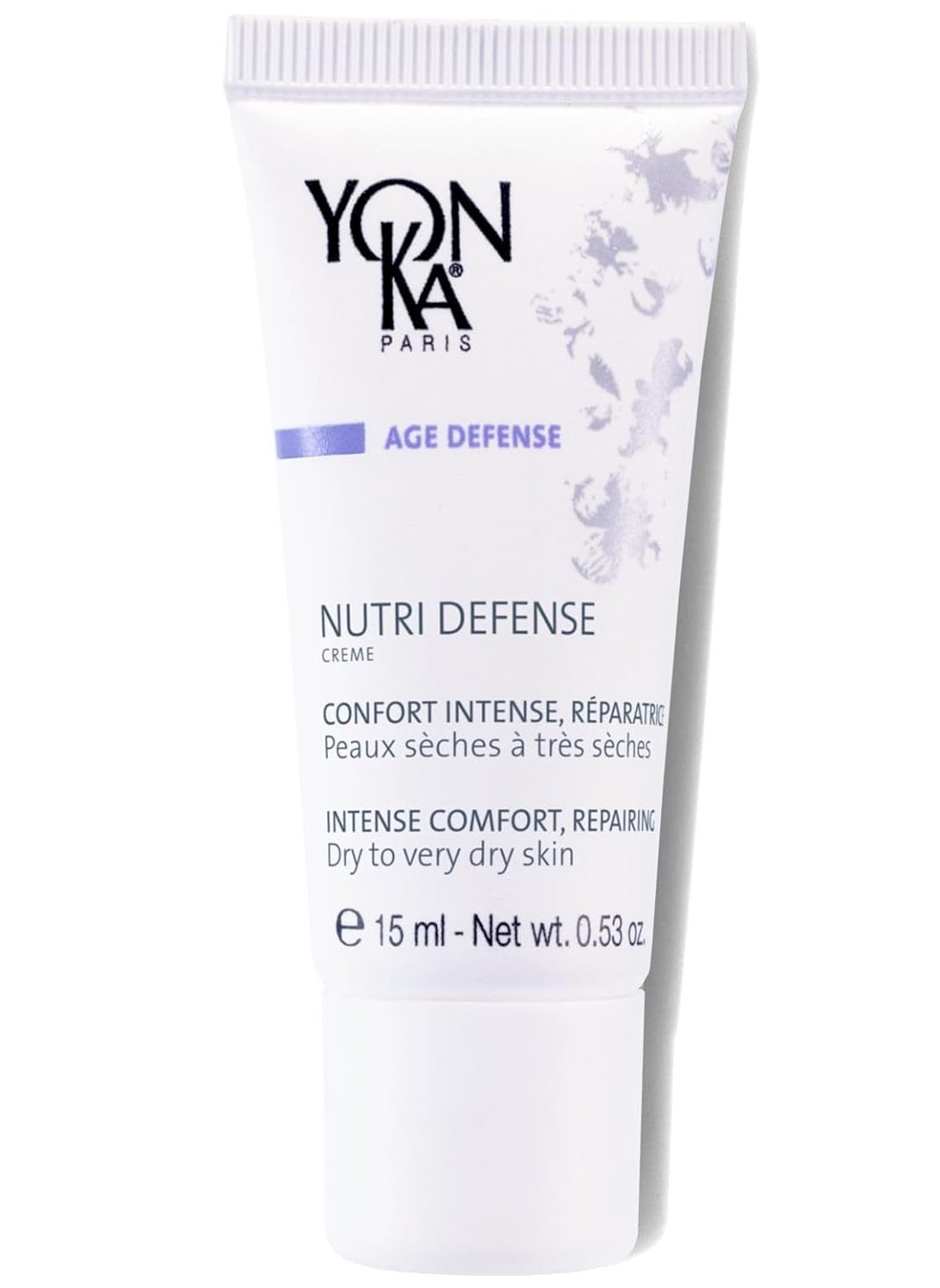 YonKa NutriDefense Creme 15ml Nourishing Dry Skin Facial Moisturizer Rich Shea Butter Treatment Cream with Prebiotics and Probiotics Dry and Sensitive Skin ParabenFree