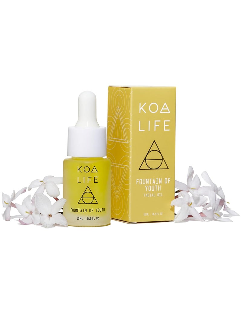 KOA LIFE DoctorFormulated AntiAging Rosehip Face Oil Made in USA Organic Vegan Cruelty  Chemical Free Fountain of Youth