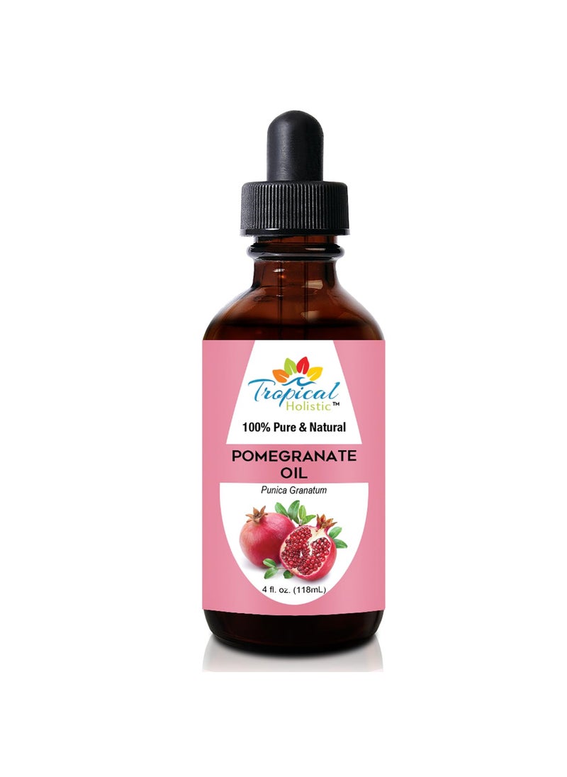 Pomegranate Seed Oil 4oz  100 Pure Natural ColdPressed Unrefined Pomegranate OilSkin Moisturizer for Face Hair DIY Mens Beard  Womens Skin Care