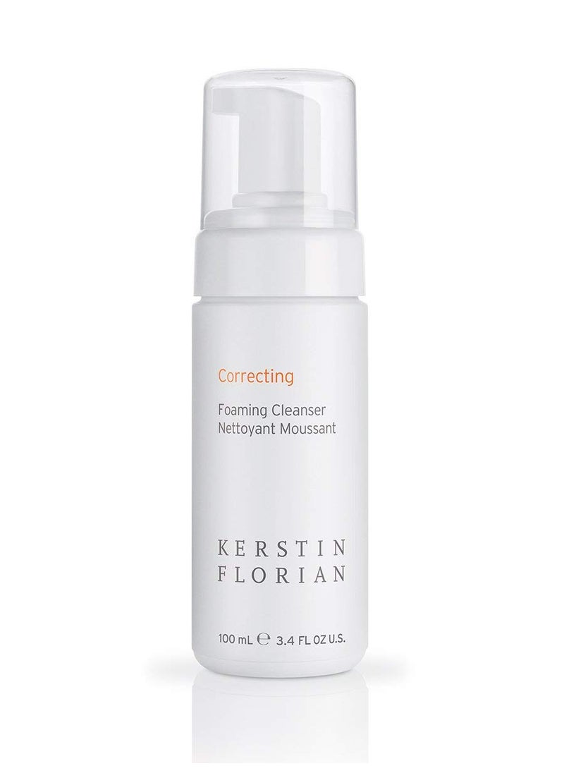 Kerstin Florian Correcting Foaming Cleanser  Salicylic Acid  BHA Deep Cleansing Face Wash for Oily Skin  34 fl oz