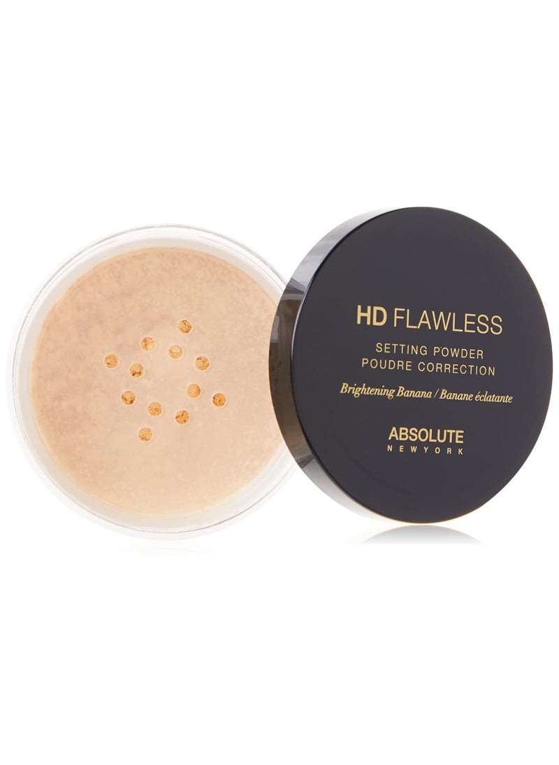 Absolute New York HD Flawless Loose Setting Powder Brightening Banana