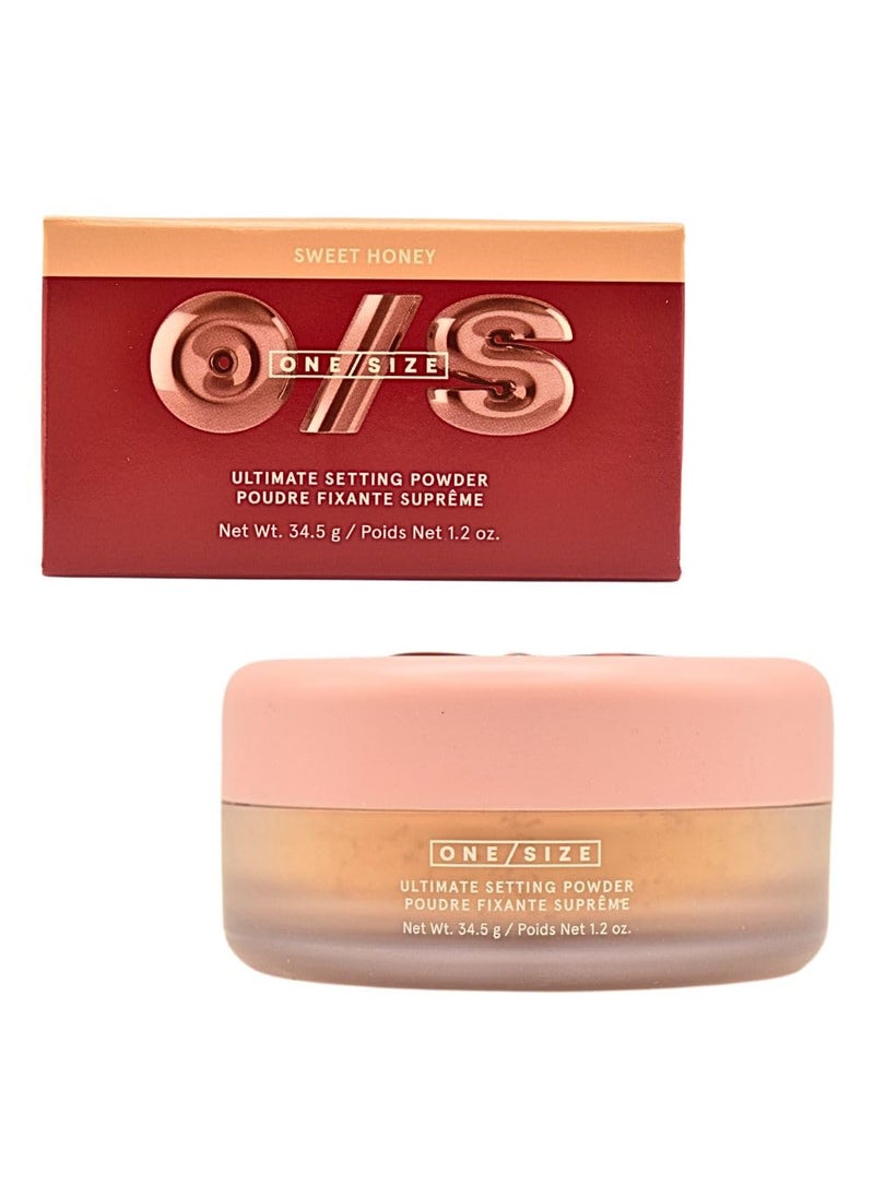 OneSize Ultimate Setting Powder  Sweet Honey fair to medium skin tones  12 oz  345 g