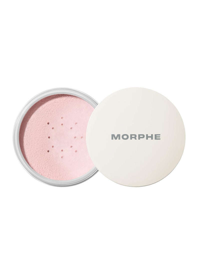 Morphe Jumbo Bake  Set Setting Powder  Lightweight TalcFree Finishing Powder for Face Makeup with a Soft Natural Finish  Minimizes Shine for Up to 24HR  Brightening Pink 062 oz