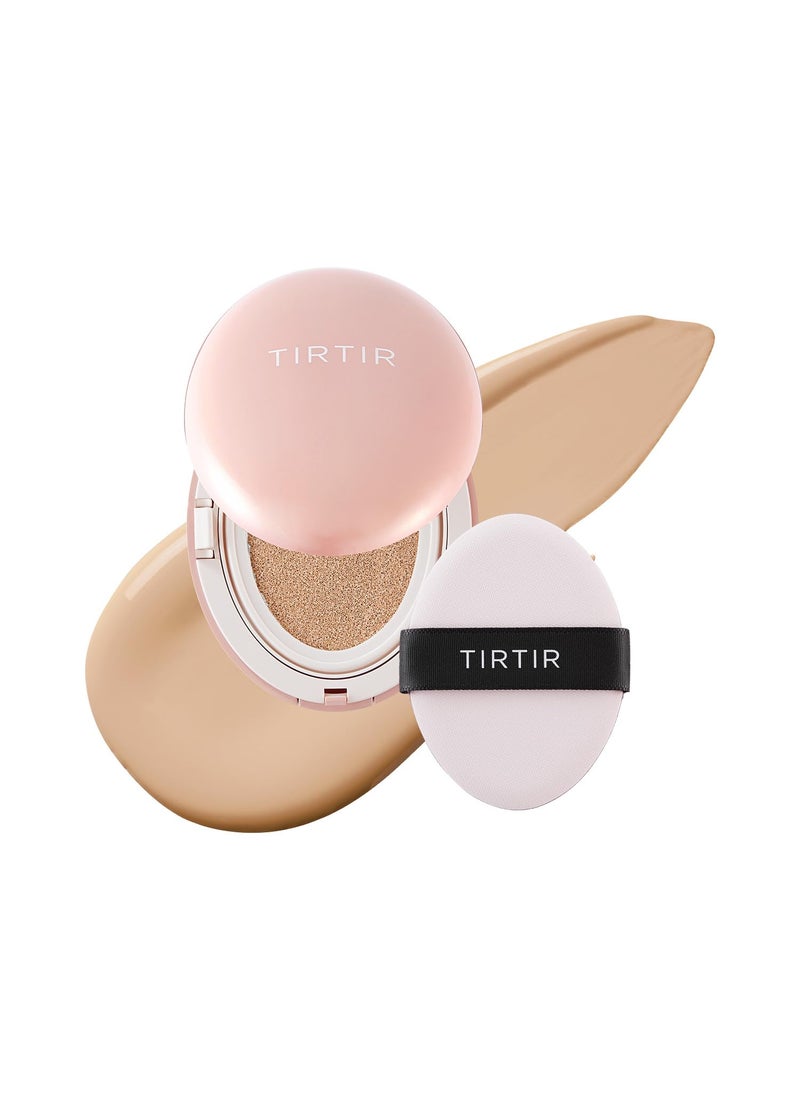 Mini Size TIRTIR All Cover Pink Cushion  Korean Cushion Foundation 23N Sand 015 Fl Oz