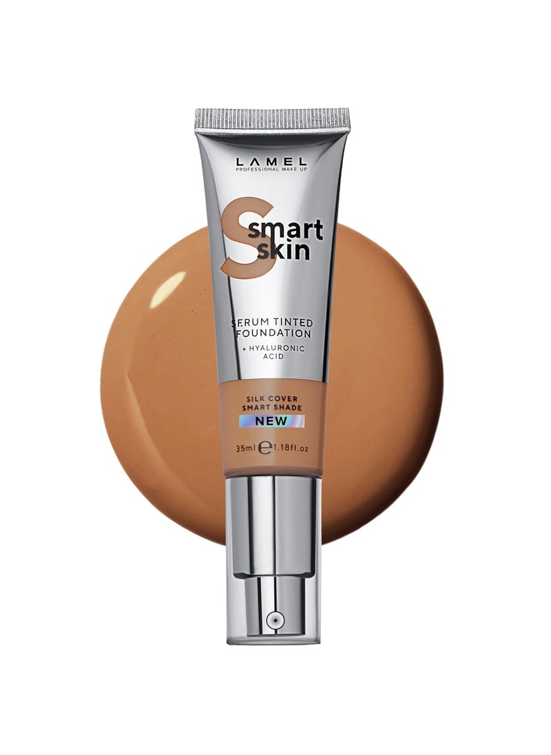 Lamel Smart Skin Serum Tinted Foundation  409 Deep Beige  Smoothens skin  Weightless texture Blurs pores  Allday wear  35ml